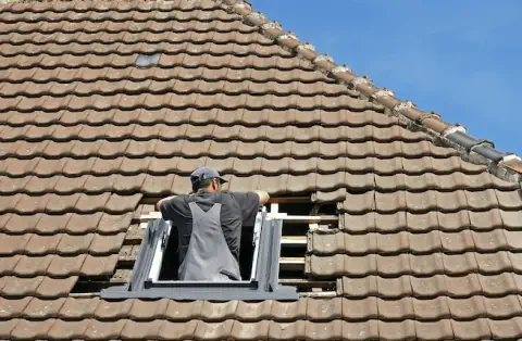 Pose de velux - Saint-Aubin-les-Forges